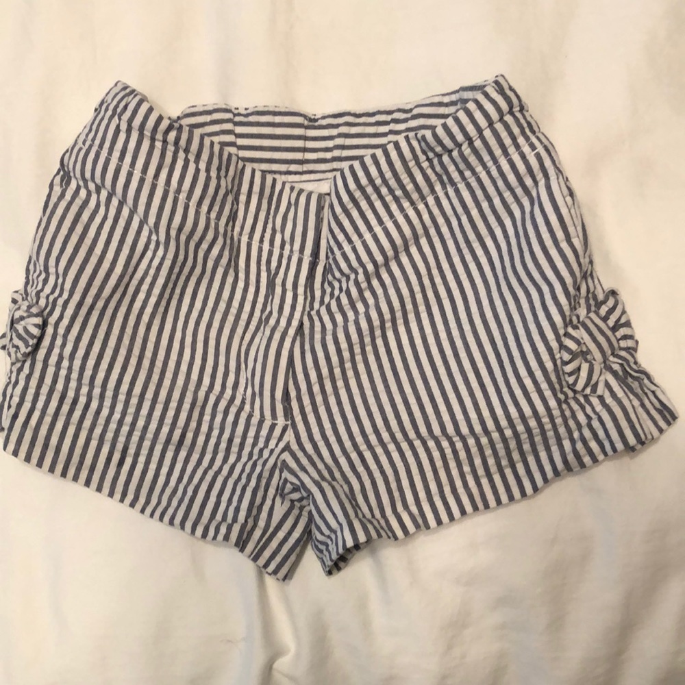 J Crew Girls Seersucker Shorts